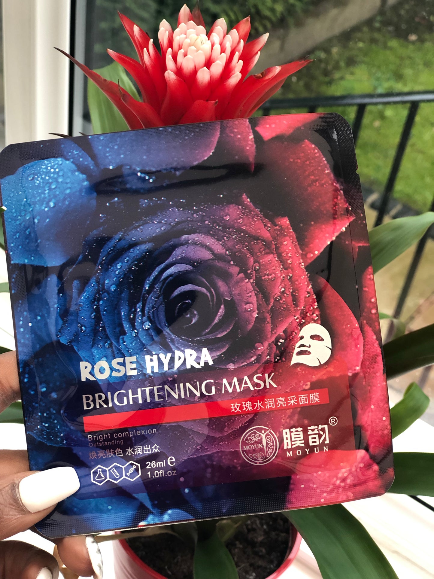 Rose Hydra brightening mask - freyaskincare